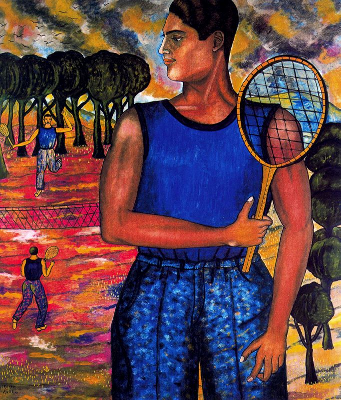 Portrait of Hugo Tighman (the Tennis Player)