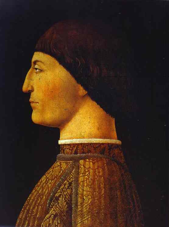 Portrait of Sigismondo Pandolfo Malatesta, the Prince of Rimini