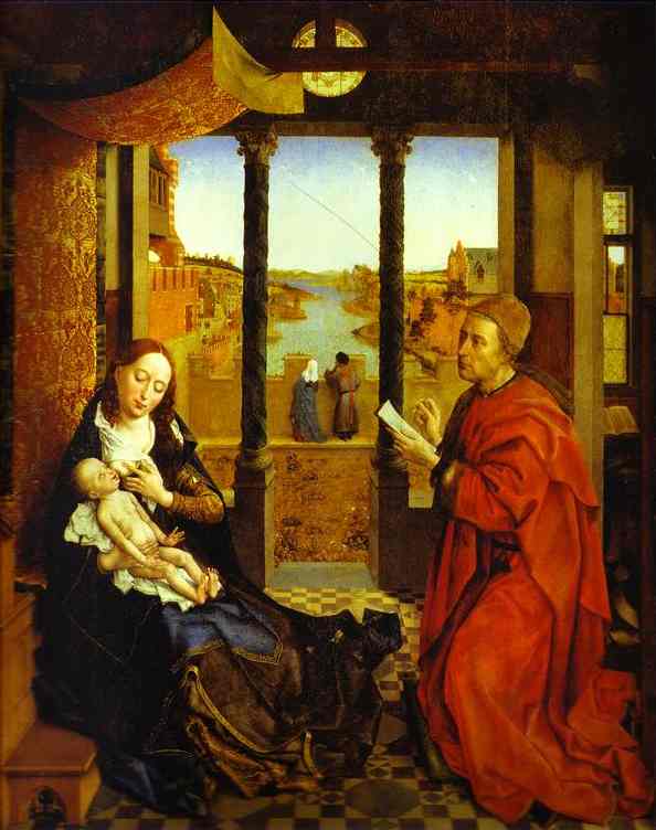 St. Luke Drawing a Portrait of the Virgin Mary