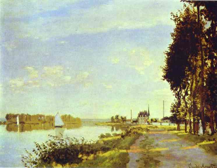 The Riverside Path at Argenteuil