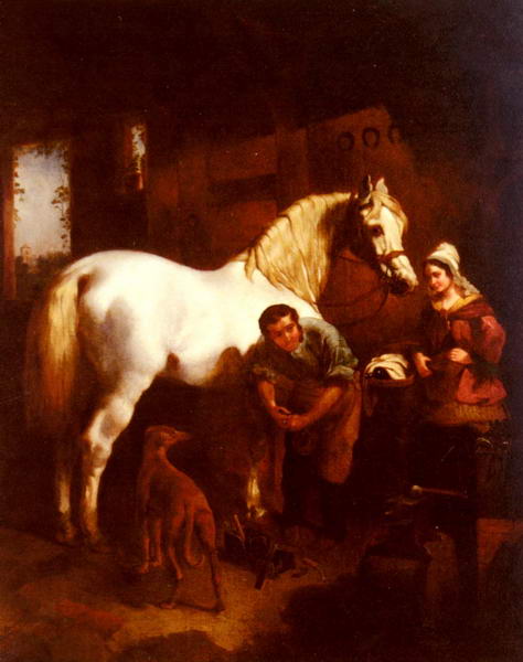 The Village Blacksmith