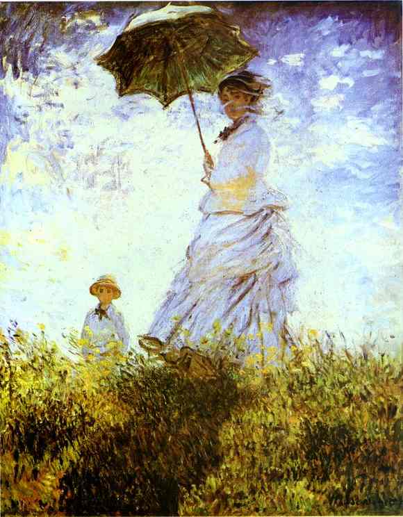 The Walk - Lady with a Parasol