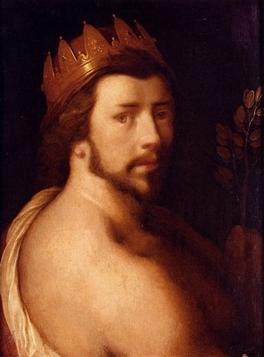 Portrait Of A Man As Apollo, possibly a self portrait