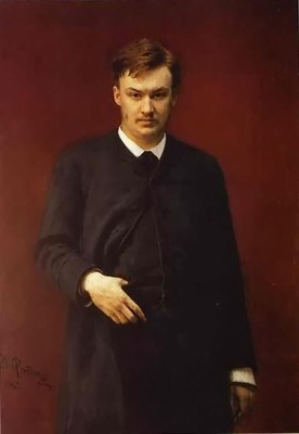 Portrait of the Composer Alexander Glazunov