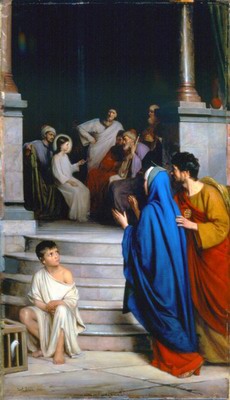 Christ Teaching at the Temple