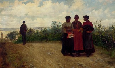 Gossips In The Roman Campagna