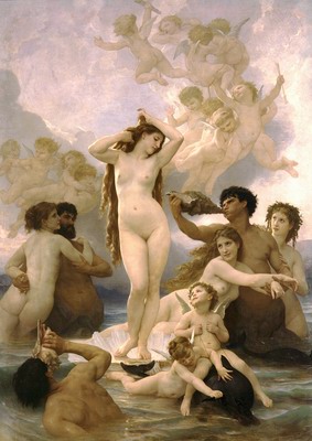 Naissance de Venus, birth of venus