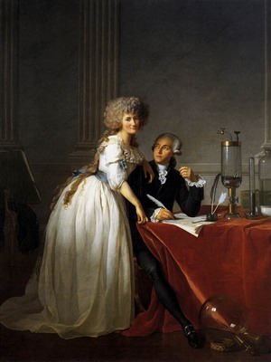 Portrait of Antoine Laurent and Marie Anne Lavoisier