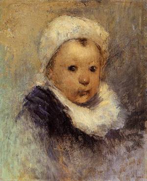 Portrait of a Child (Aline Gauguin) 1877 1878
