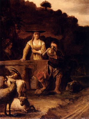 Rebecca And Eliezer At The Well