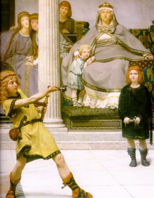 The Education of the Children of Clovis detail