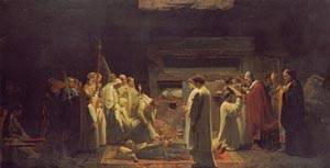 The Martyrs in the Catacombs