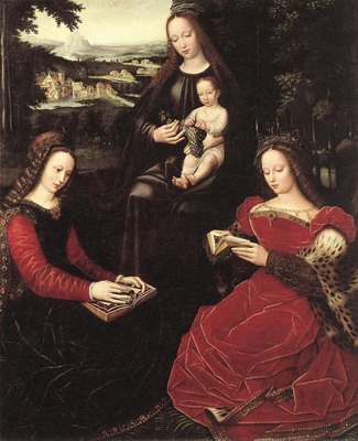 Virgin And Child With Saints