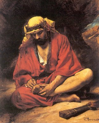 An Arab Removing a Thorn from His Foot