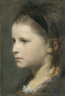 Head of a young girl