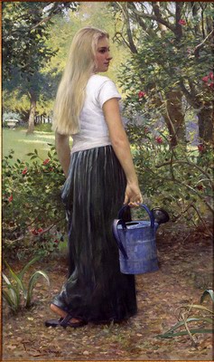 Watering Girl