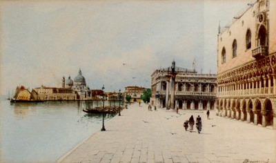 A Stroll In Front Of The Doges Palace