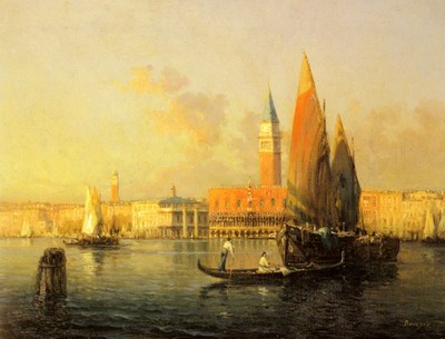 A View Of Venice From Isola Di S Georgio