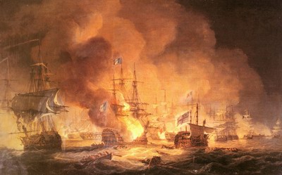 Battle Of The Nile, August 1st 1798 At 10pm