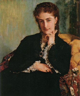 Portrait de madame louis cezard, portrait of mrs.louis cezard