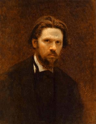 Self Portrait, portrait of ivan nikolaevich kramskoy