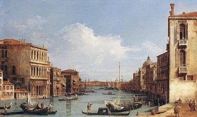 The Grand Canal from Campo S. Vio towards the Bacino