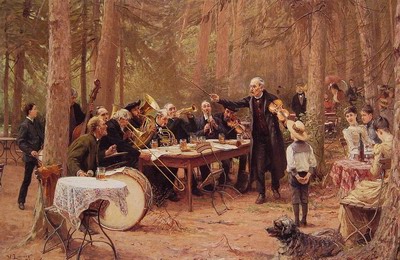 The Orchestra, Biergarten