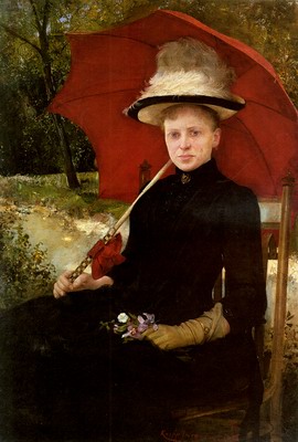 The Red Parasol