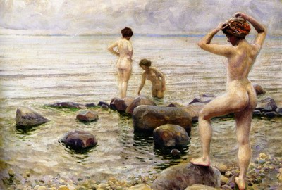 Bedende Kvinder, A Morning Dip