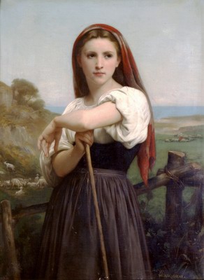 Jeune bergere, Young shepherdess