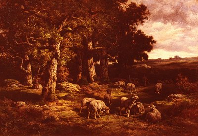 Le Troupeau De Moutons, the herd of sheep