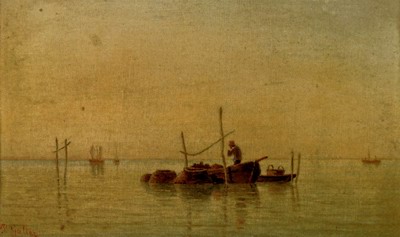 Loading The Catch On The Venetian Lagoon