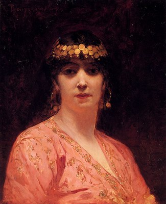 Portrait Of An Arab Woman