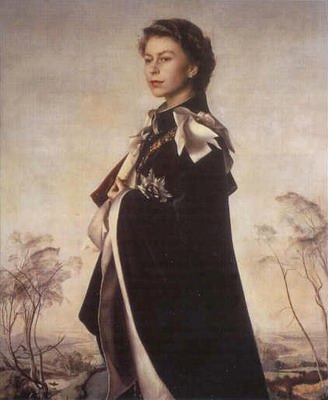 Portrait of Queen Elizabeth