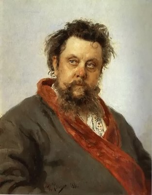Portrait of the Composer Modest Musorgsky