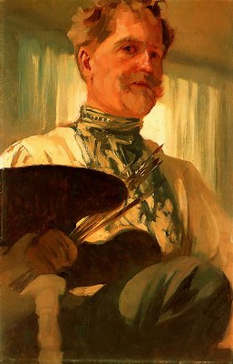 Self Portrait, portrait of alphonse maria mucha