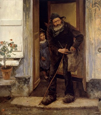 le mendiant, the beggar