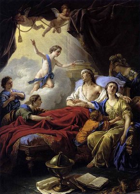 Allegory On The Death Of The Dauphin