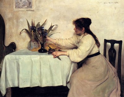 Arranging The Irises