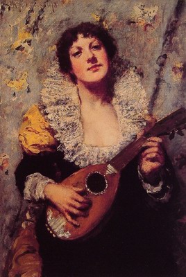 The Mandolin Player