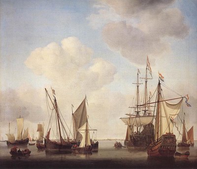 Warships At Amsterdam