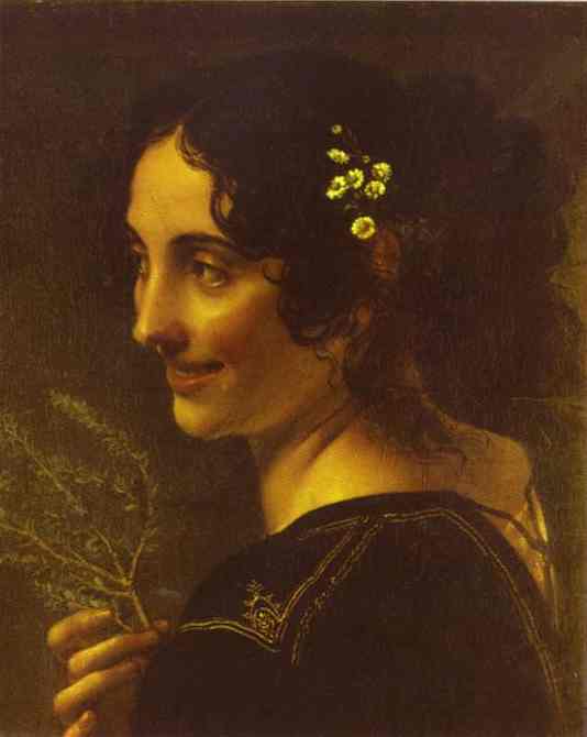 A Gipsy with a Branch of Myrtle. 1819