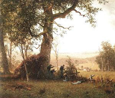 Albert Bierstadt Guerrilla Warfare