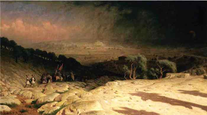 Consumjmatum est. Jerusalem , 1867