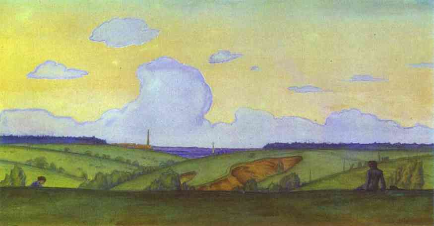 Evening Landscape. 1915