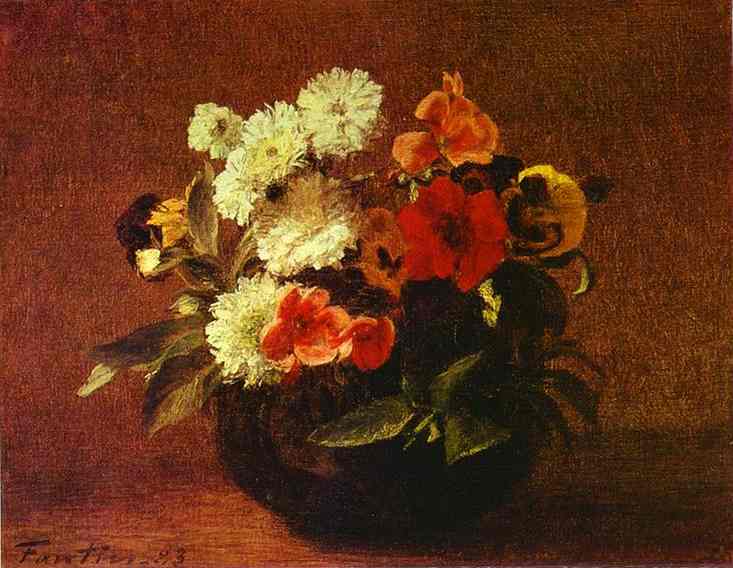 Flowers in an Earthenware Vase. 1883