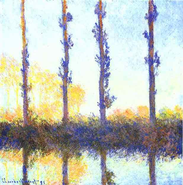Poplars. Four Trees 1891.