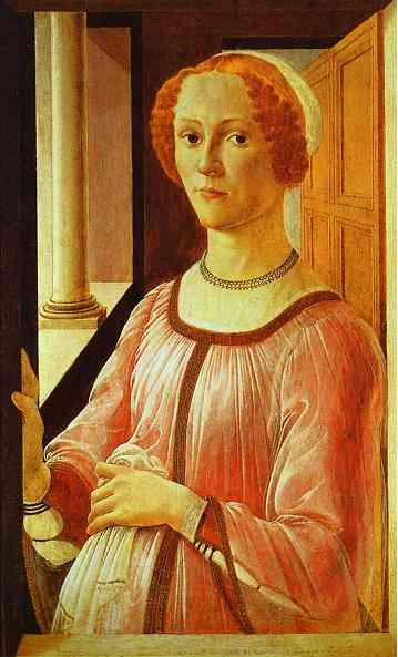 Portrait of a Lady (Smeralda Brandini?). c.1470-1475