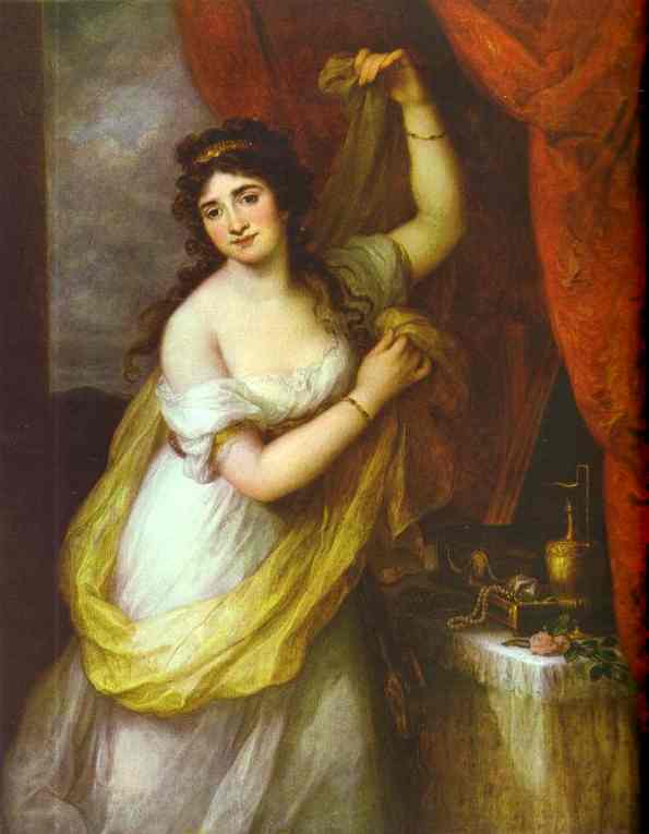 Portrait of a Woman (Presumably of Duchess Esterhazi). 1795