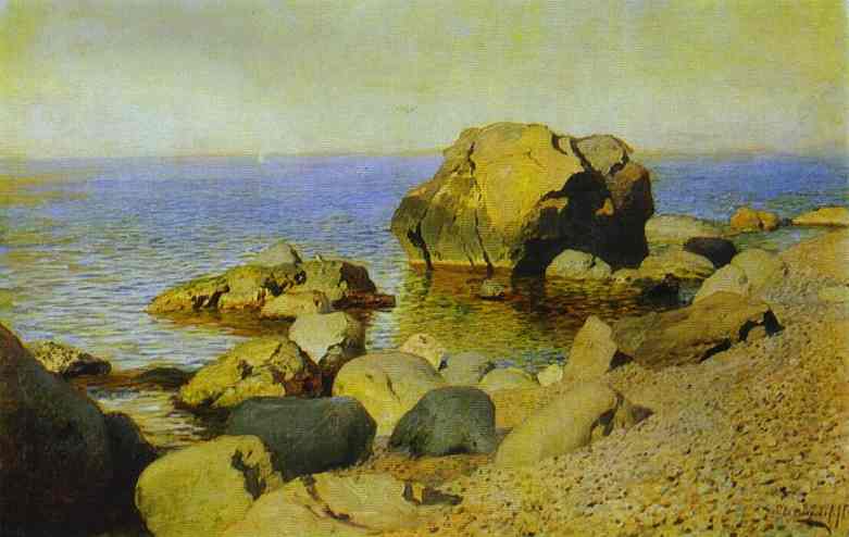 Seashore. The Crimea. 1886